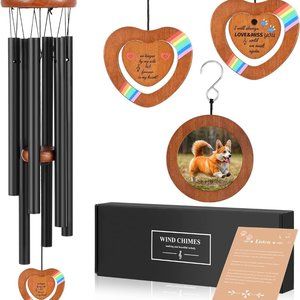 Pet Memorial Wind Chimes Dog Memorial Gifts, Memorial Wind Chimes